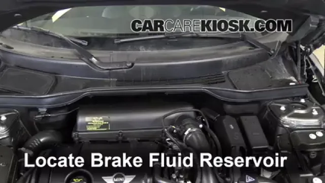 2013 Mini Cooper Countryman S ALL4 1.6L 4 Cyl. Turbo Brake Fluid Add Fluid
